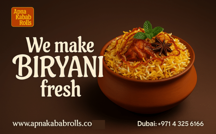  Biryani Near Me: Discover the Best Biryani at Apna Kabab Rolls Al Barsha